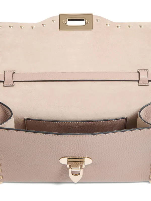 Valentino Garavani ロックスタッズ ショルダーバッグ S | ピンク