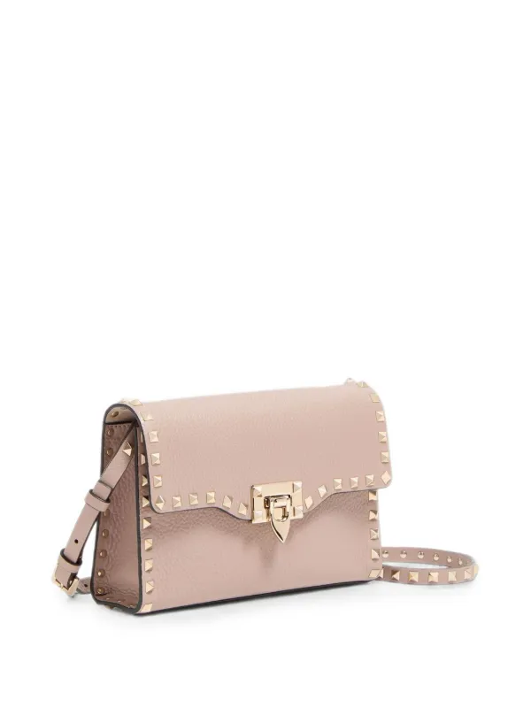 Valentino Garavani ロックスタッズ ショルダーバッグ S | ピンク