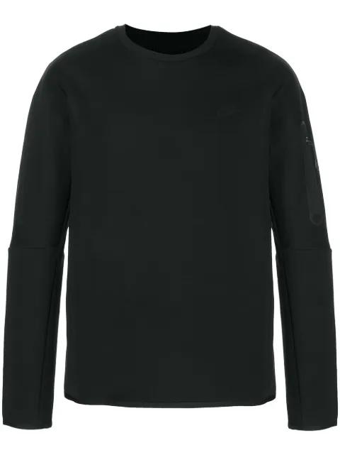 Nike swoosh logo crew-neck sweatshirt