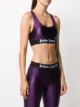 Palm Angels logo sports bra