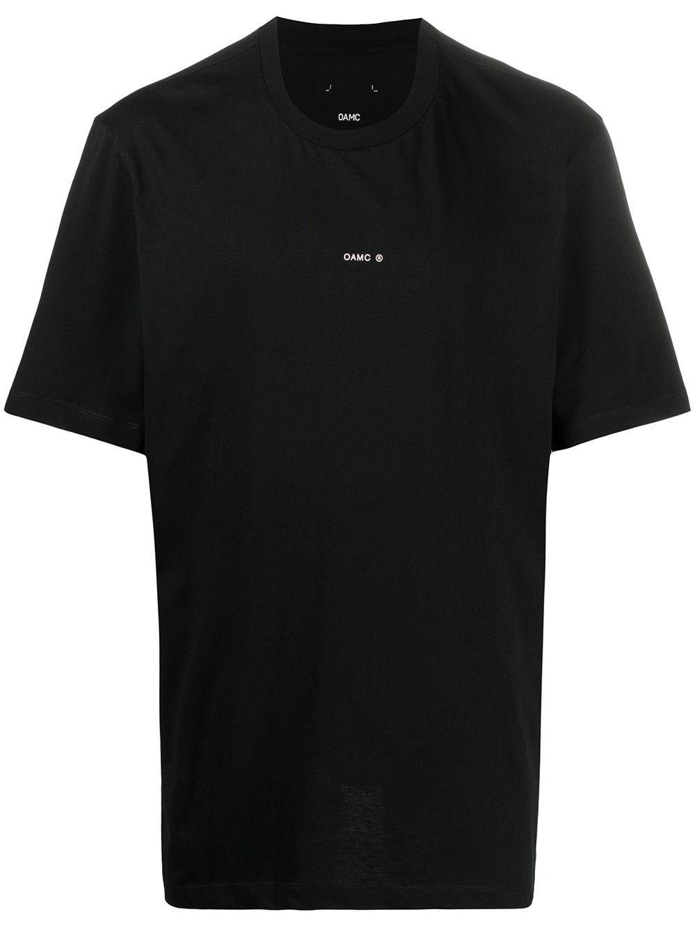 

OAMC playera con detalle de parche - Negro