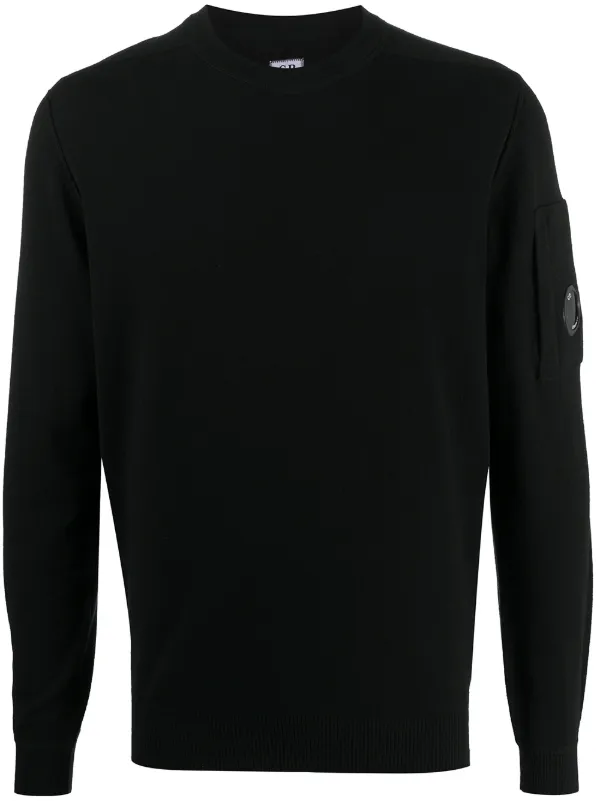 cp company lens crew neck sweatshirt