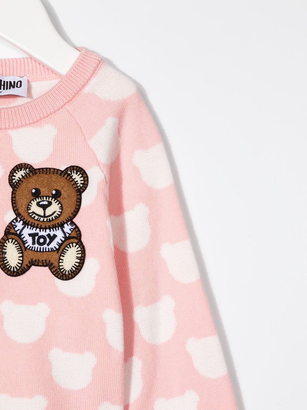 фото Moschino kids толстовка с принтом