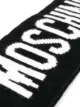 Moschino logo wool scarf
