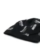 Moschino logo print wool beanie