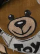 Moschino Teddy Bear wool scarf