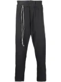 Daniel Andresen cropped track pants - Grey