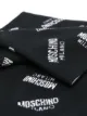 Moschino logo-intarsia scarf