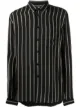 Image 1 of Saint Laurent silk pinstripe shirt