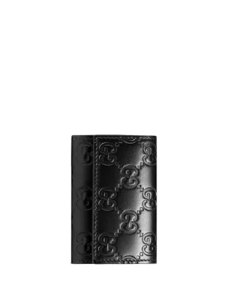 black gucci key pouch