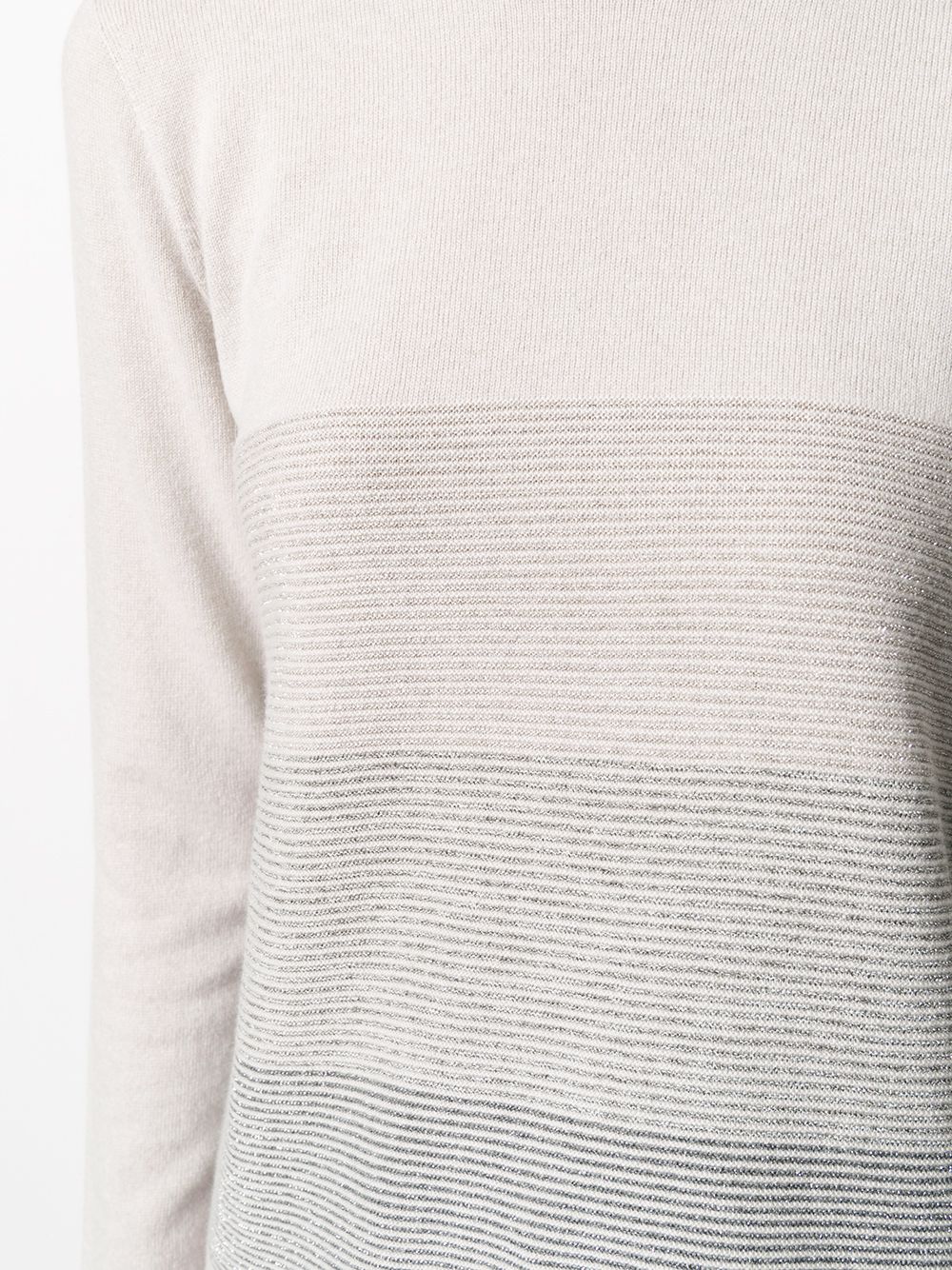 фото D.exterior long-sleeve colour block jumper