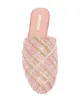 Marco De Vincenzo check-crystal slippers
