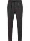 Dolce & Gabbana silk jacquard pajama bottoms - Black