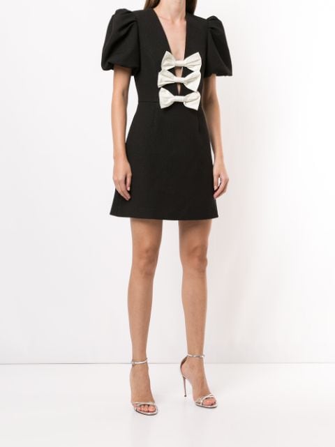 Rebecca Vallance Bow Mini Dress - Farfetch