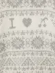 Bonpoint TEEN winter intarsia motifs jumper