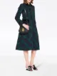Image 2 of Miu Miu single-breasted tartan coat