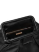 Miu Miu pleated doctor fastening clutch