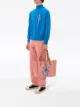 Image 2 of JW Anderson logo-embroidered tote bag