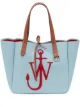 Image 1 of JW Anderson logo-embroidered tote bag