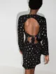 Rixo Sophie star-print short dress