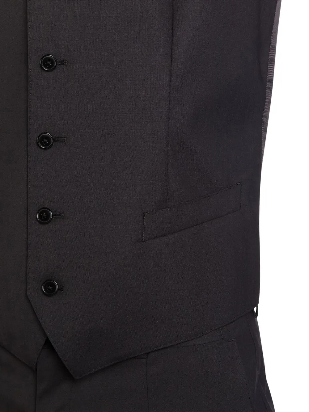 Dolce & Gabbana Gilet van scheerwol Zwart