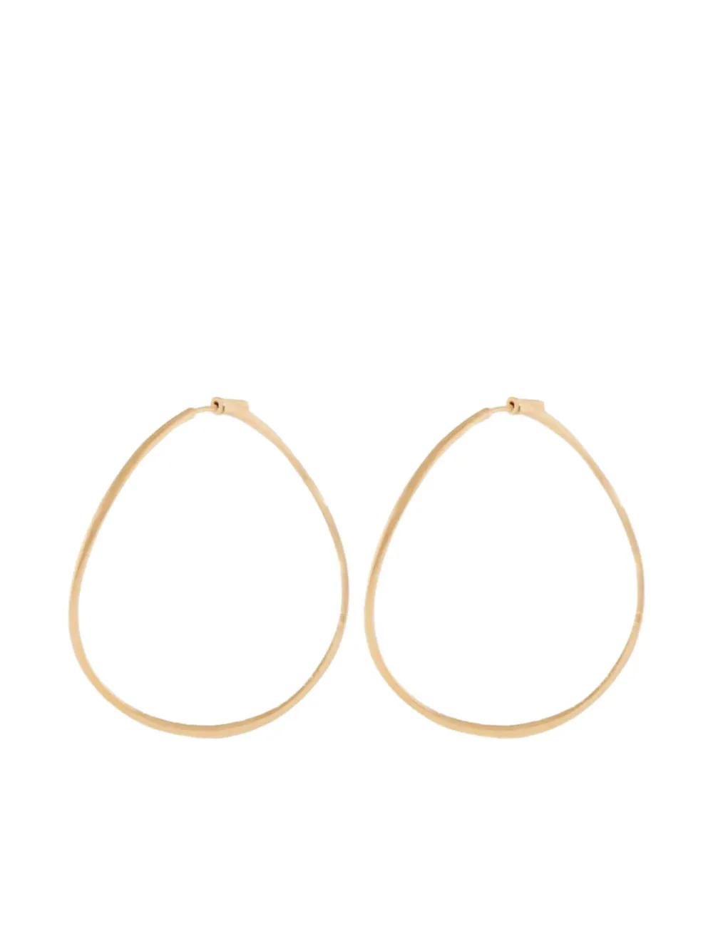 Anita Ko 14k rose gold Twisted earrings | Pink | Image 1
