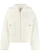 Image 1 of Chiara Ferragni hooded shearling jacket