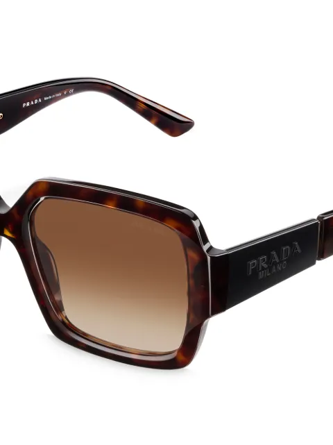 prada monochrome sunglasses
