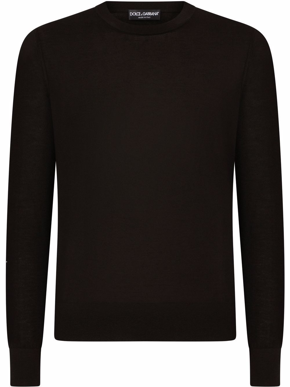 fine knit crewneck cashmere jumper