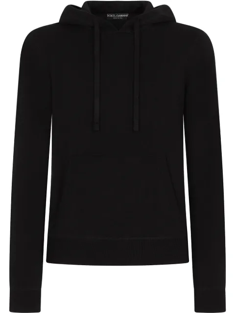 Dolce & Gabbana cashmere drawstring hoodie