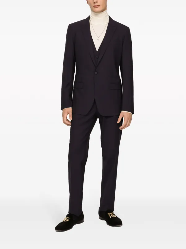 Dolce Gabbana single-breasted virgin-wool Blazer And Waistcoat