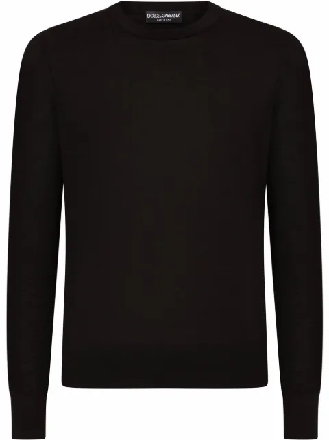 Dolce & Gabbana cashmere crew neck jumper