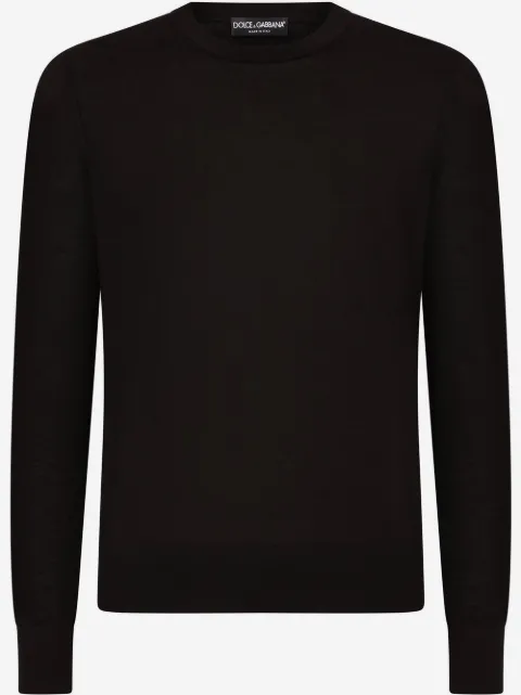 Dolce & Gabbana cashmere crew neck jumper