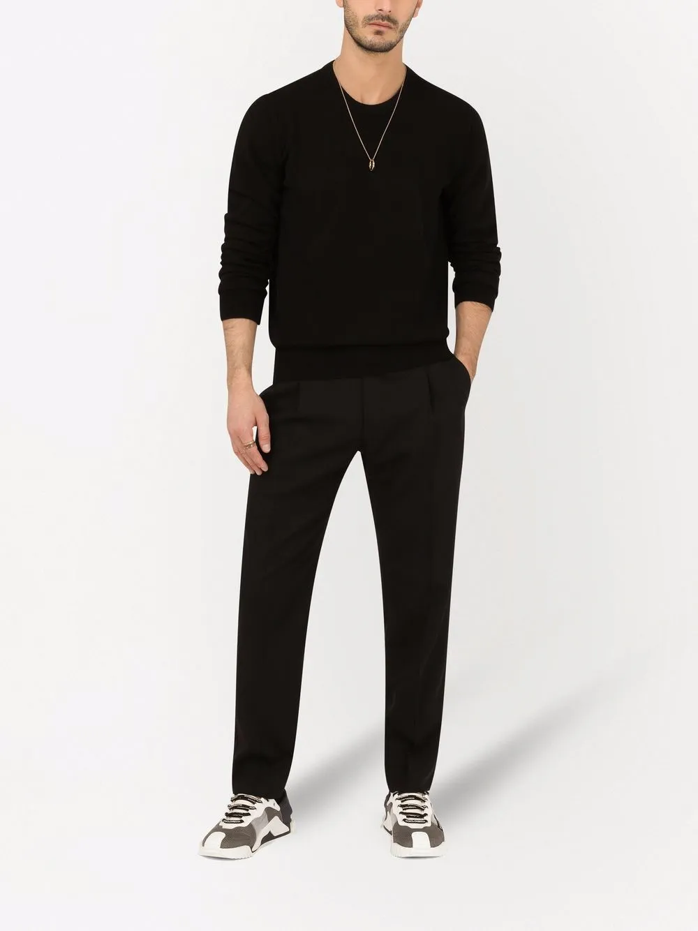 Dolce & Gabbana Kasjmier trui - Zwart