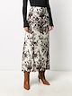 Paco Rabanne floral-print skirt