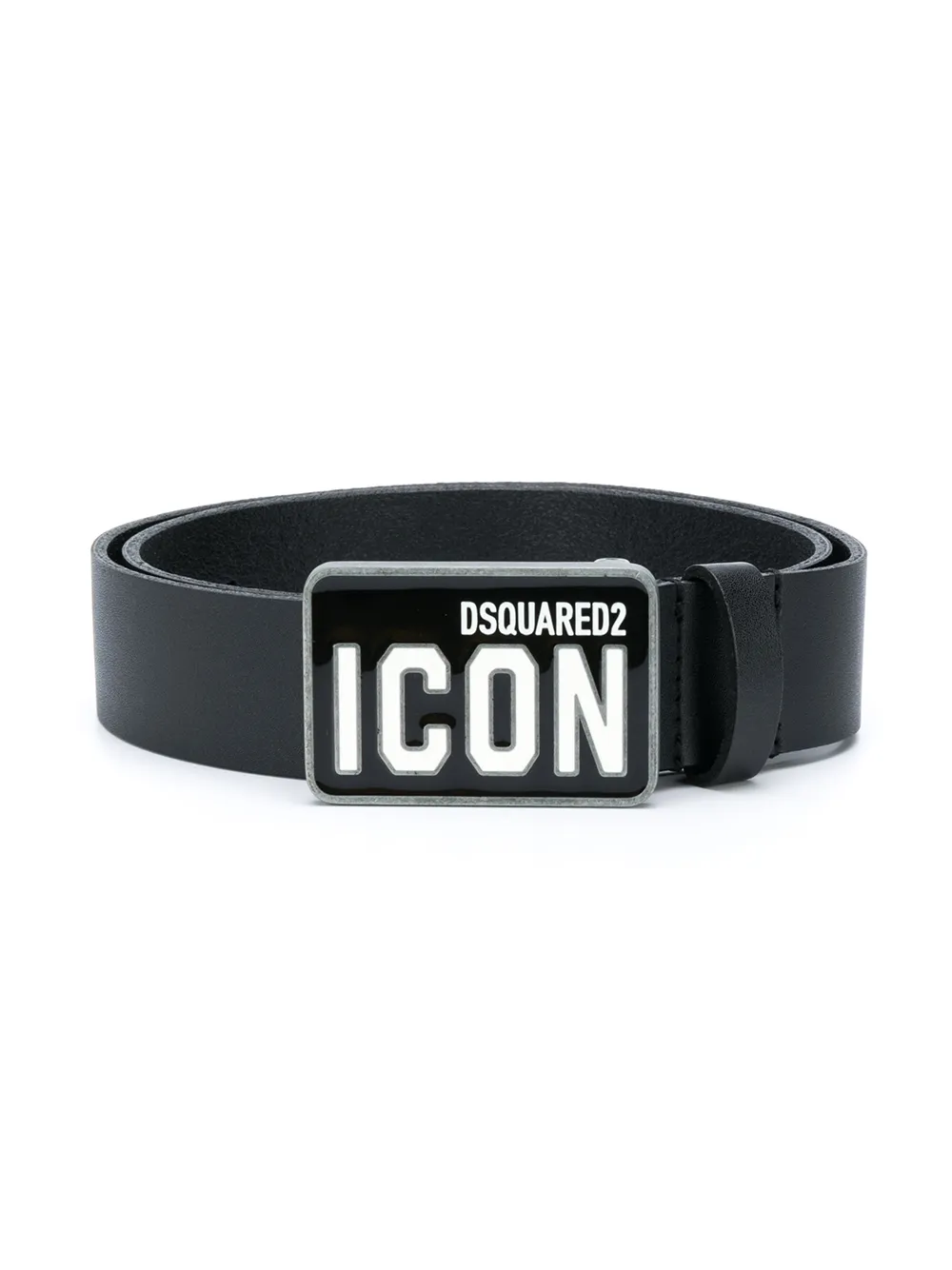 

Dsquared2 Kids cinturón Icon - Negro