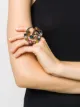Image 2 of Gucci Pre-Owned 2019 embellished GG double ring
