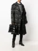 Image 2 of Saint Laurent checked double-breasted trench coat