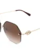 Bvlgari geometric tinted sunglasses