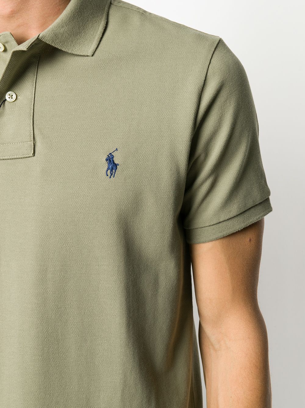 фото Polo ralph lauren рубашка поло из пике