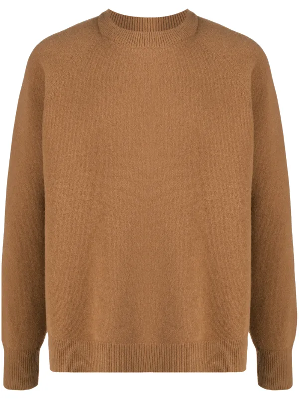 Jil Sander high low Hem Crew Neck Jumper Farfetch Jil Sander high low Hem Crew Neck Jumper Farfetch