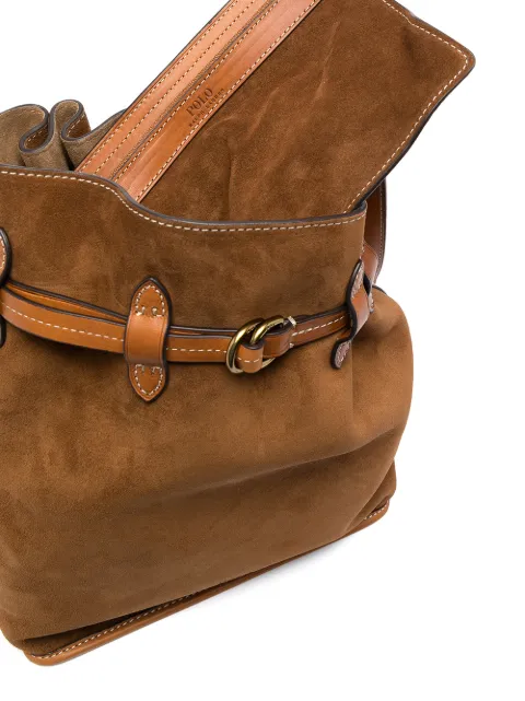 Polo Ralph Lauren Suede Bucket Bag 