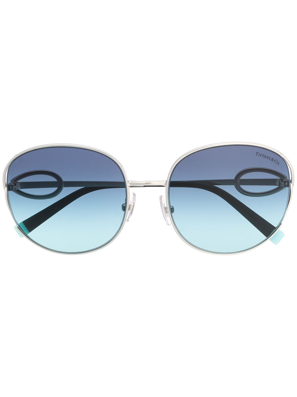 фото Tiffany & co eyewear солнцезащитные очки в массивной оправе