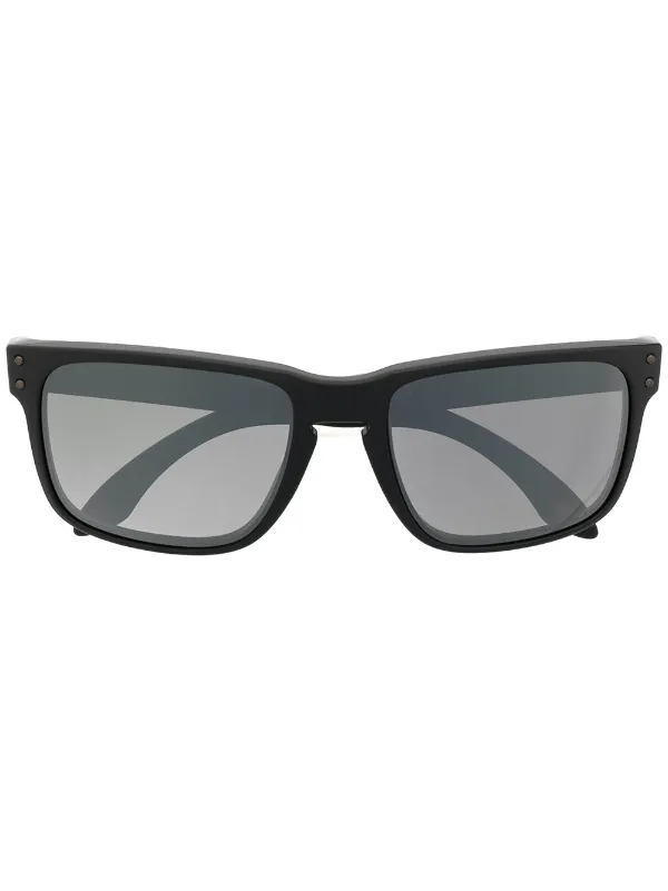 Oakley Holbrook - Square Matte Black Frame Sunglasses For Men