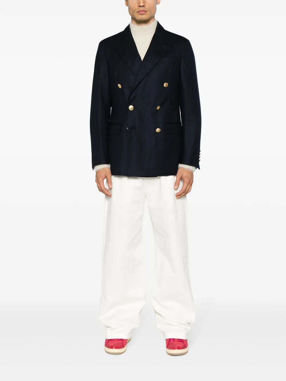 Polo Ralph Lauren The Iconic Doeskin ダブルジャケット | ブルー