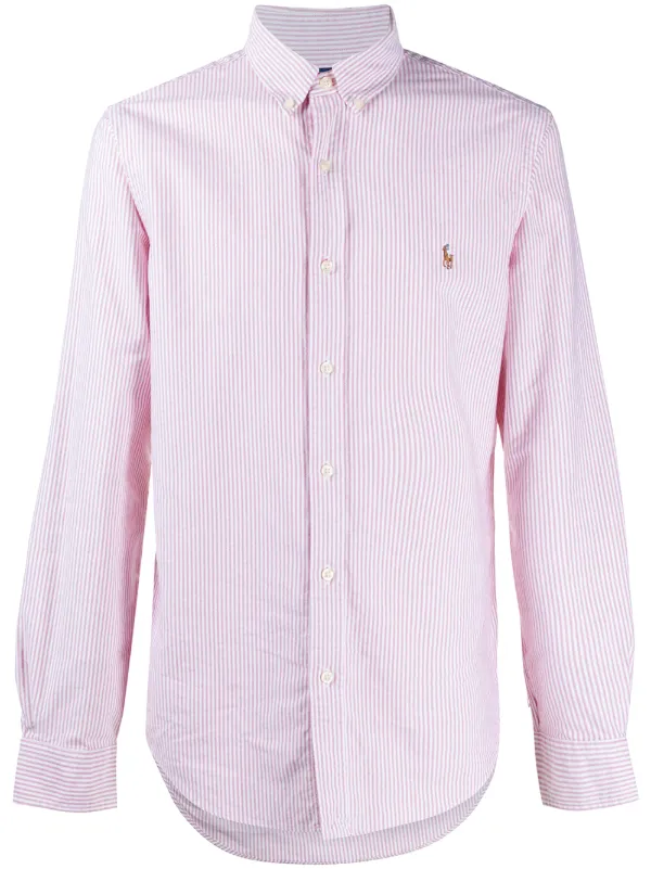 red striped ralph lauren shirt