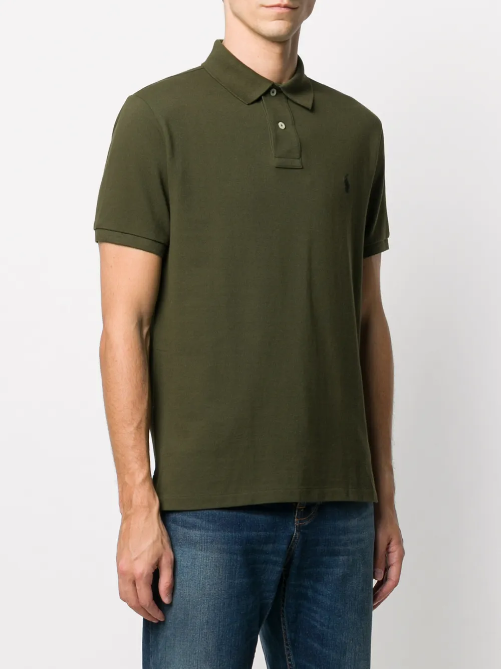 Polo Ralph Lauren Effen poloshirt Groen
