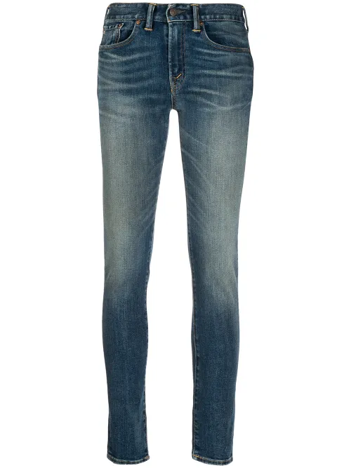 Jean skinny à effet délavé - Ralph Lauren RRL - Modalova