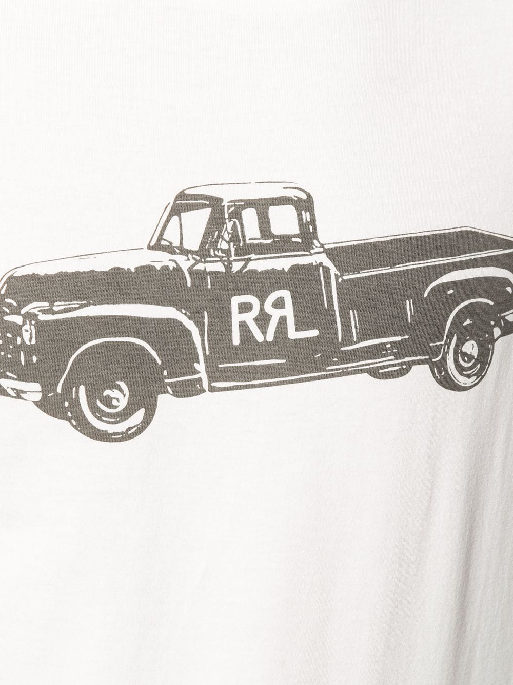 Ralph Lauren RRL T-shirt met print Wit