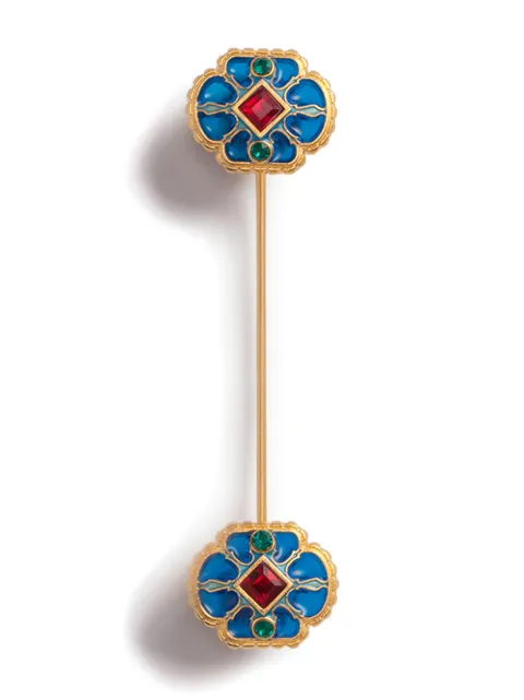 Dolce & Gabbana بروش شكل زهرة مطلية